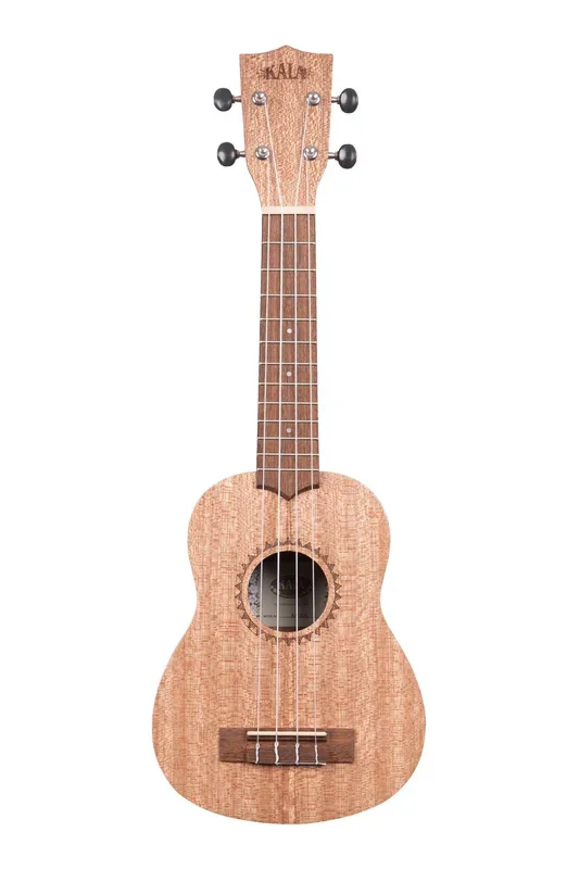 Kala KA-20 Acoustic Soprano Burled Meranti Ukulele – Satin Natural