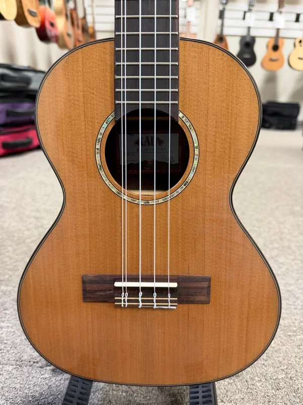 KALA KA-SCAC-T5 Five String Tenor Ukulele – Solid Cedar/Acacia