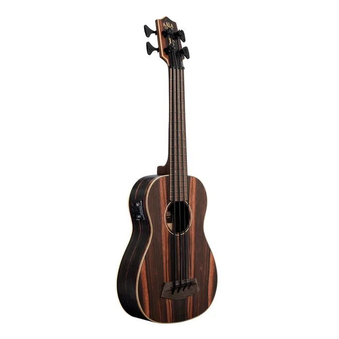 Kala Striped Ebony Fretted Acoustic-Electric U-BASS