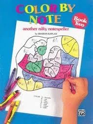 Kaplan: Color By Note – Another Nifty Notespeller, Bk.2, Alfred Music