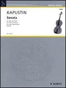 Kapustin: Sonata op69 (viola, piano) SCHOTT