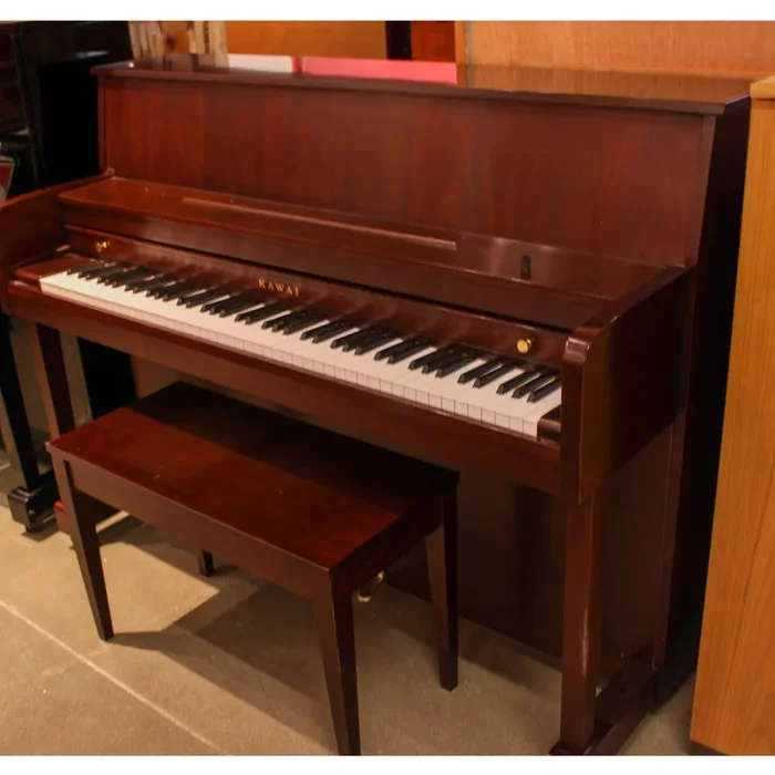 Kawai 44.5″ 506S Polished Mahogany Upright Piano | Used