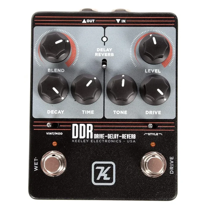 Keeley DDR Drive Delay Reverb Pedal