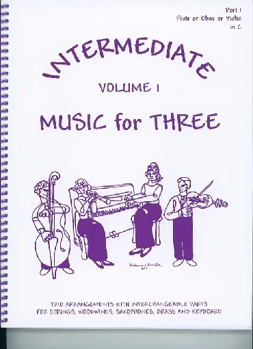 Kelley, Daniel: Music for Three Intermediate Vol.1 (violin 1)