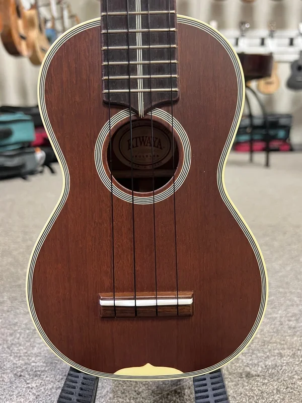 Kiwaya KTS-7 Solid Honduran Mahogany Soprano Ukulele – Artist Series