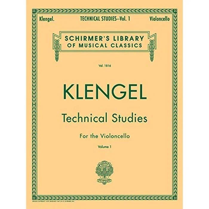Klengal: Technical Studies for the Violoncello- Cello