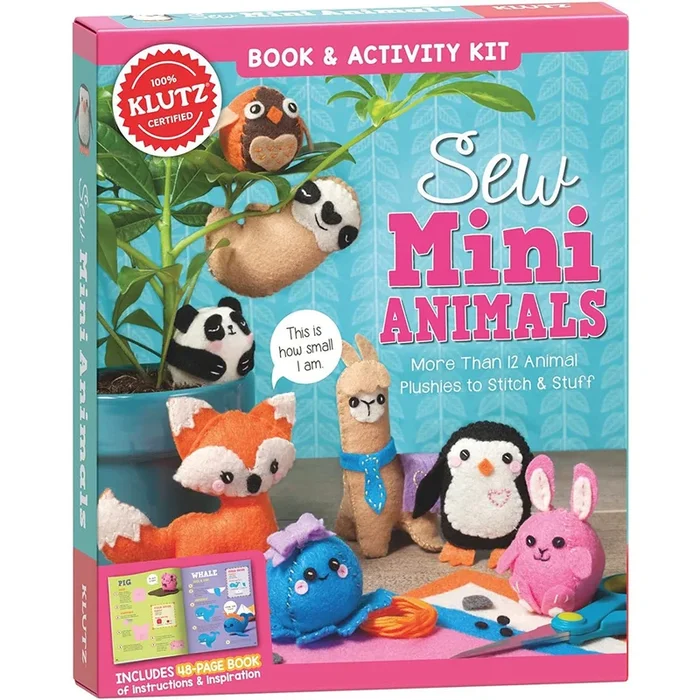 klutz sew mini animals