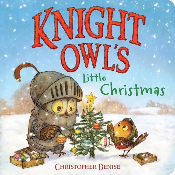 knight owl’s little Christmas board book