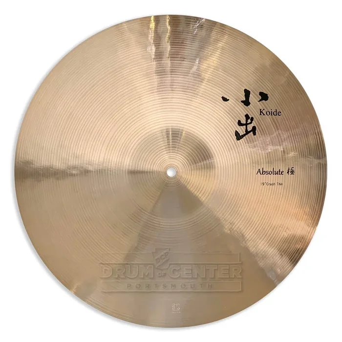 Koide Absolute Thin Crash Cymbal 19″ 1400 grams