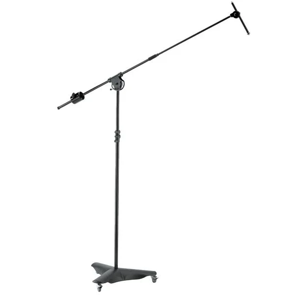 Konig & Meyer 21430-500-55 Overvhead Microphone Stand – Black