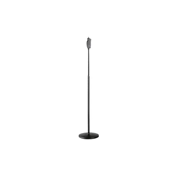 Konig & Meyer 26085-300-55 One Hand Mic Stand 3/8inch Round Base – Black