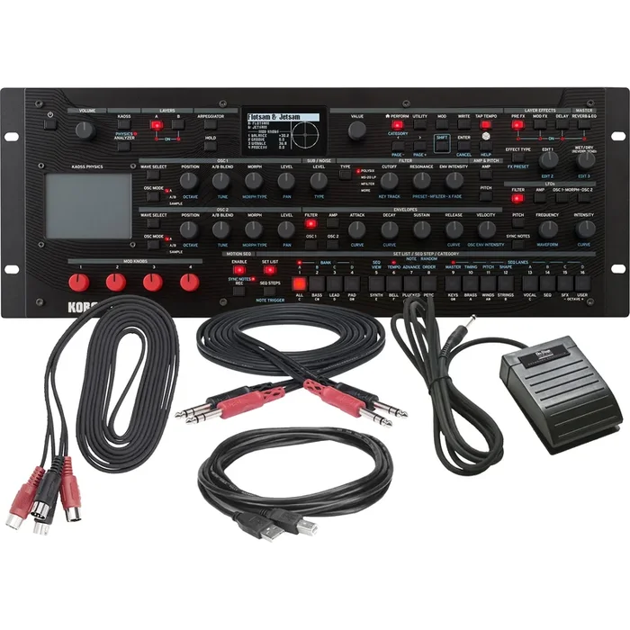 Korg Modwave Module Wavetable Synthesizer CABLE KIT