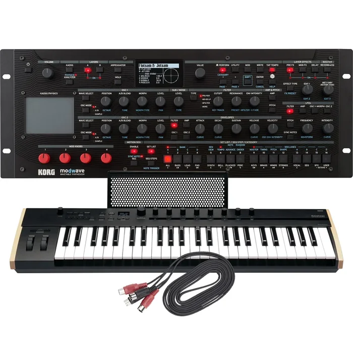 Korg Modwave Module Wavetable Synthesizer CONTROLLER RIG