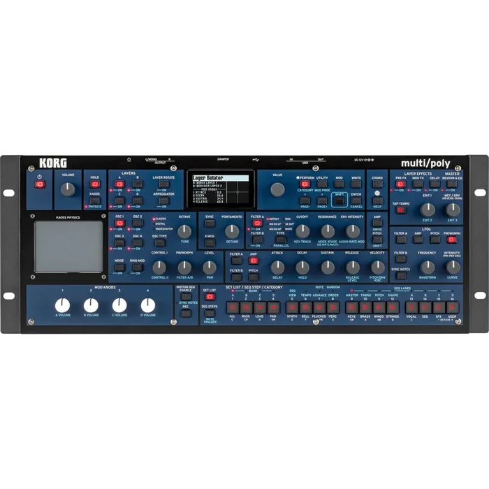 Korg Multi/Poly Module Analog Modeling Synthesizer