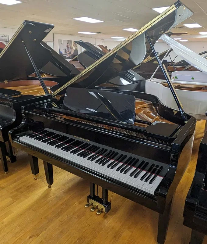 Kranich & Bach C141 Grand Piano | Polished Ebony | SN: 48124