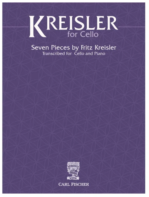 Kreisler: Kreisler for Cello (cello and piano) Fischer