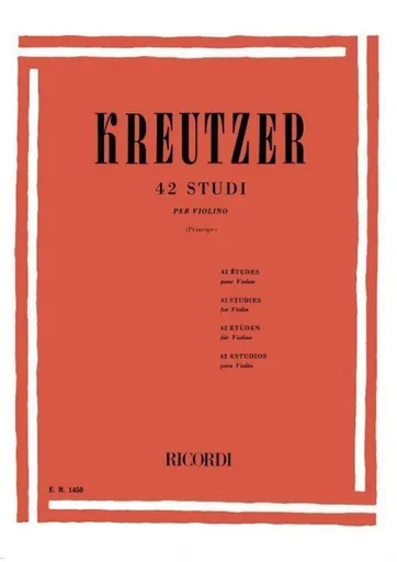 Kreutzer, R. (Principe): 42 Studies (violin)