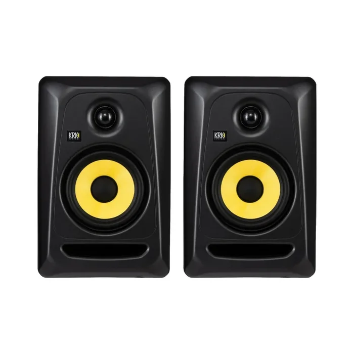 KRK Classic 5 Professional Powered Studio Monitor Pair – Pack