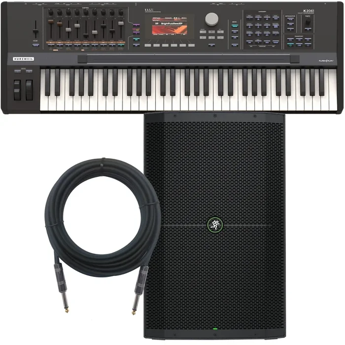 Kurzweil K2061 Synthesizer Workstation MONITOR KIT