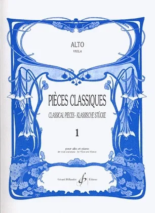 Laine: Pieces Classiques (viola & piano)