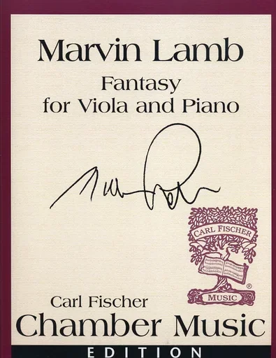Lamb, Marvin: Fantasy for Viola and Piano