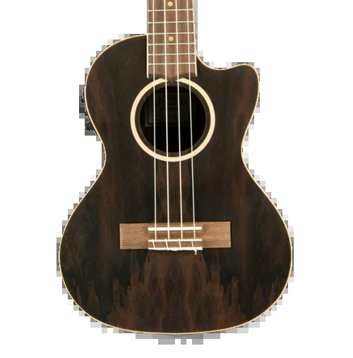 Lanikai ZR-CET Ziricote Tenor Ukulele w/Cutaway ~and Electronics w/bag