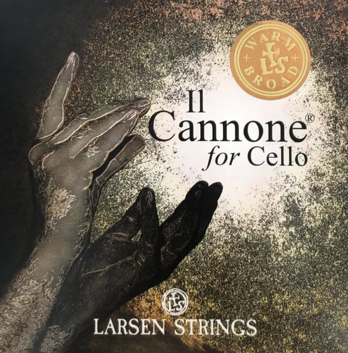 Larsen Il Cannone cello string set, Warm & Broad