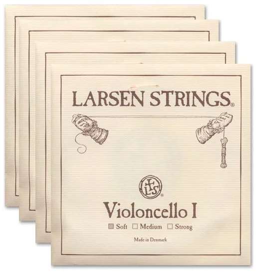 Larsen (Original) Cello String Set – 4/4 – Light/Soft Gauge