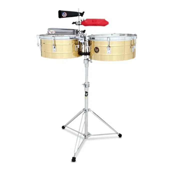 Latin Percussion LP257 B 14″& 15″ Tito Puente Brass Timbales