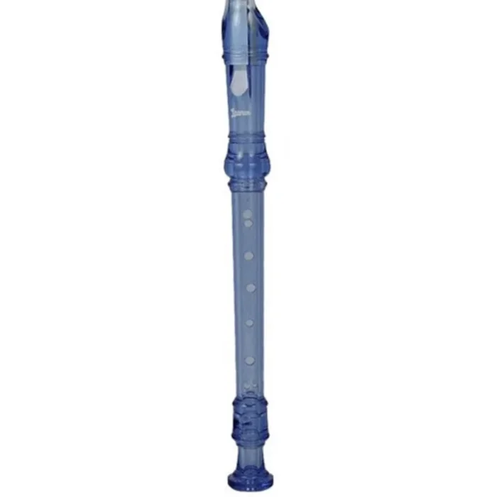 Lauren Translucent 3pc Recorder LRECBL (Blue)
