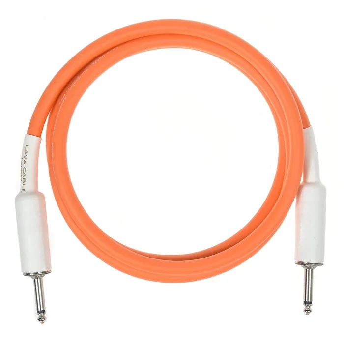 Lava Tephra 1/4″-1/4″ Speaker Cable 6′ Straight-Straight