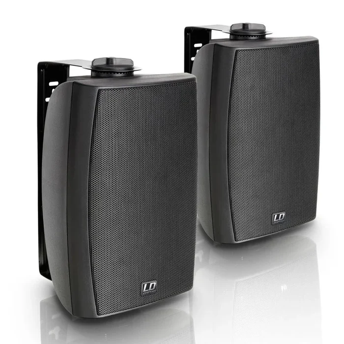 Ld System 5.25″ 2 Way Wall Mount Speaker 100 V Black (Pair)