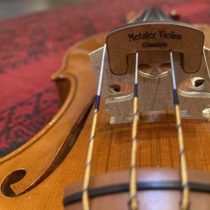 Leather viola mute, ”Metzler”