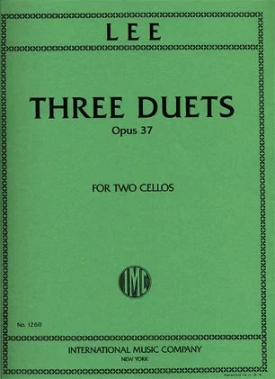 Lee: Three Duets Op.37 (2 Cellos)