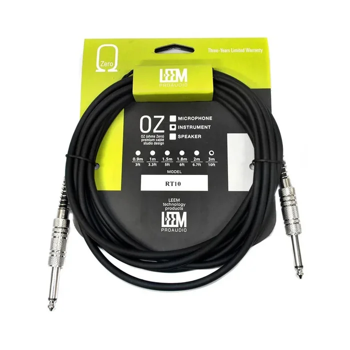 Leem 10ft Guitar Lead