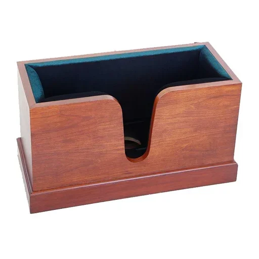 Lemurian Crafts cherry veneer professional cello stand, USA,