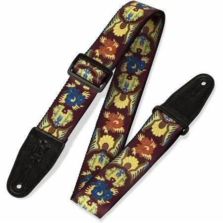 Levy’s MP 2″ Printed Polyester Guitar Strap – Design 25