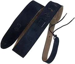 Levy’s MS12 Suede Guitar Strap – Black