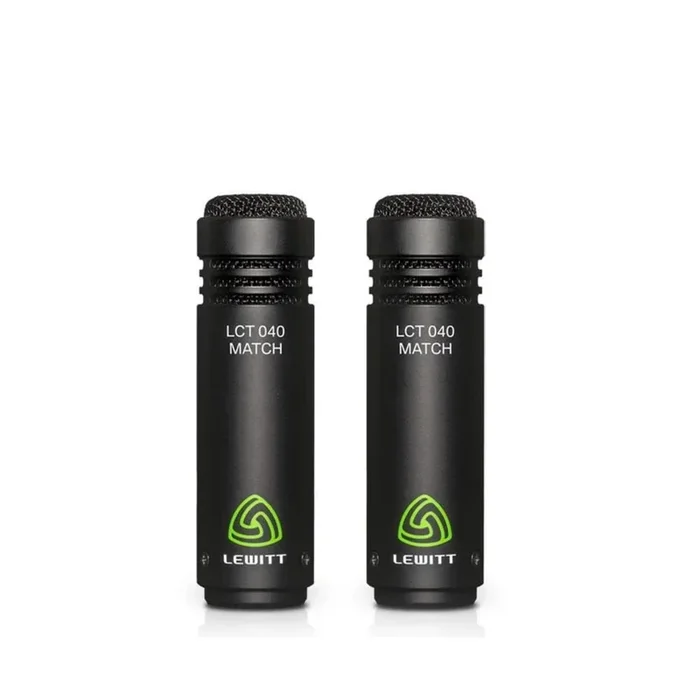 Lewitt LCT 040 Match Pair of Two Small Diaphragm Instrument Condenser Microphones