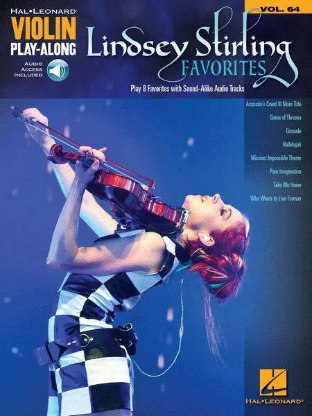 Lindsey Stirling Favourites Violin Playalong Volume 64 with Online Accompaniments