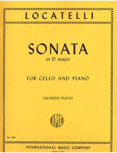 Locatelli, Pietro: Cello Sonata (cello & piano)