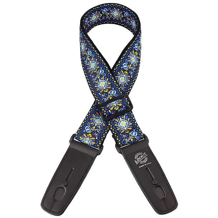 Lock-It Straps Retro Vintage Strap | Blue Chill