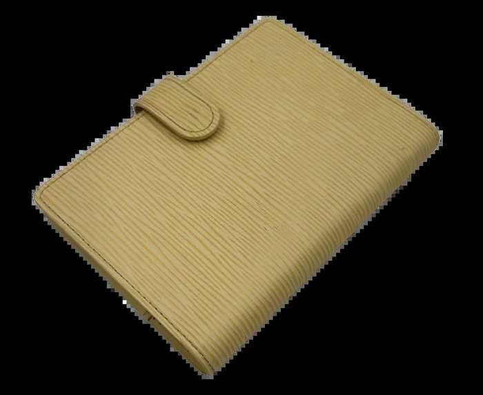 Louis Vuitton Epi Agenda MM Day Planner Cover Cream