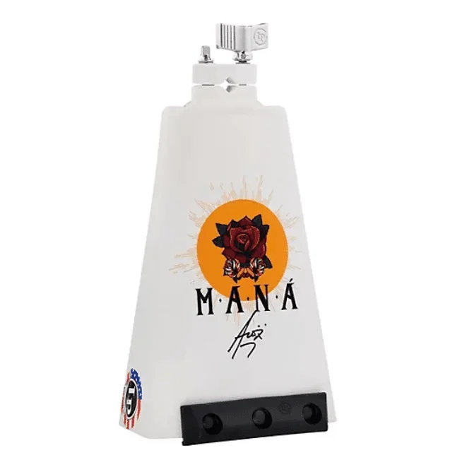 LP Alex Gonzalez Maná Rock Ridge Rider Cowbell Autographed