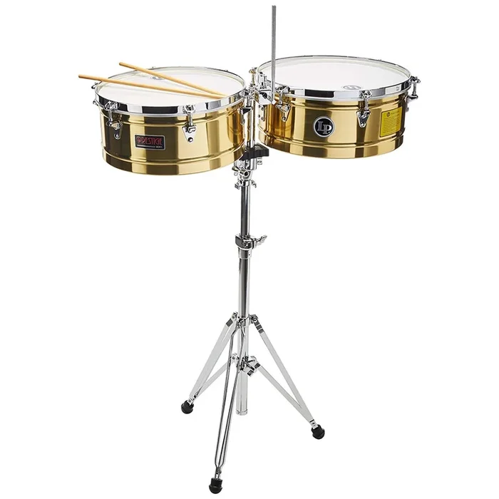 LP Prestige 14″ and 15″ Timbales Brass