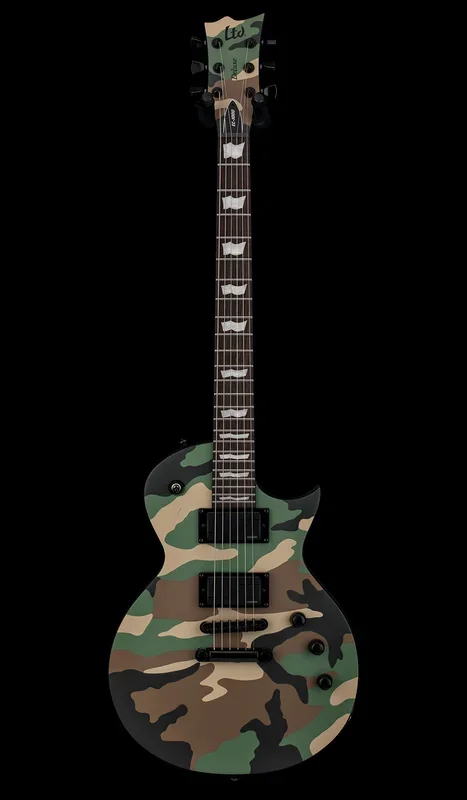 LTD EC-1000 – Woodland Camo Satin #20372 (Factory Demonstration Model)