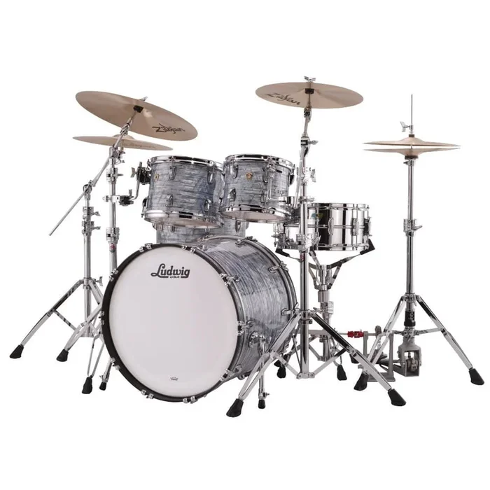 Ludwig Classic Maple Mod Drum Set Sky Blue Pearl
