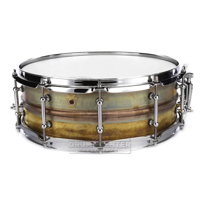 Ludwig LB454RT Raw Brass Phonic Snare Drum 14×5 w/Tube Lugs