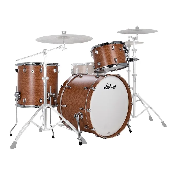 Ludwig Neusonic 22″ 3 Piece Shell Pack – Satin Wood
