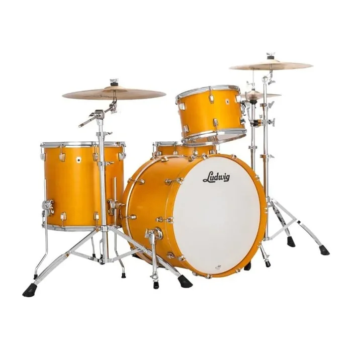 Ludwig Neusonic FAB 3pc Drum Set Satin Golden Slumbers